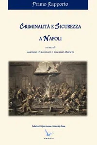 Criminalità e sicurezza a Napoli: Primo Rapporto :_cover