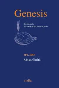 Genesis. Rivista della Società italiana delle storiche Vol. 2/2_cover