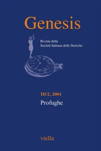 Genesis. Rivista della Società italiana delle storiche Vol. 3/2_cover