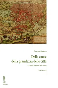 Delle cause della grandezza delle città_cover