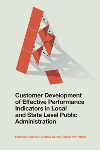 Customer Development of Effective Performance Indicators in Local and State Level Public Administration_cover