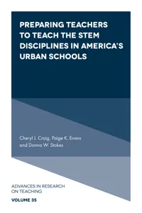 Preparing Teachers to Teach the STEM Disciplines in America’s Urban Schools_cover