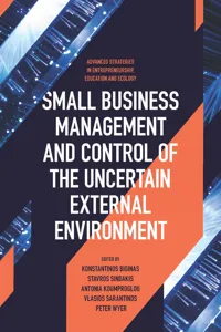 Small Business Management and Control of the Uncertain External Environment_cover