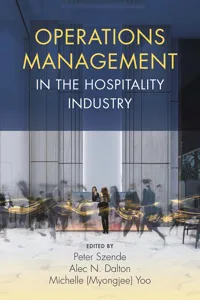 Operations Management in the Hospitality Industry_cover