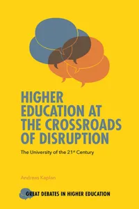 Higher Education at the Crossroads of Disruption_cover