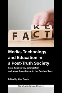 Media, Technology and Education in a Post-Truth Society_cover