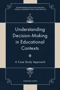 Understanding Decision-Making in Educational Contexts_cover