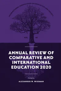 Annual Review of Comparative and International Education 2020_cover