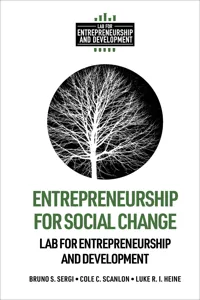 Entrepreneurship for Social Change_cover