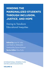 Minding the Marginalized Students Through Inclusion, Justice, and Hope_cover