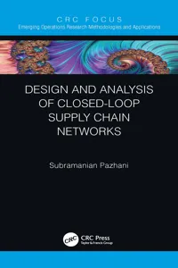 Design and Analysis of Closed-Loop Supply Chain Networks_cover