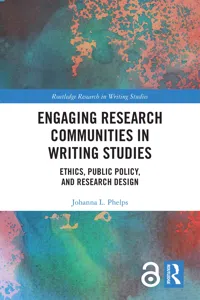 Engaging Research Communities in Writing Studies_cover