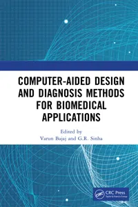 Computer-aided Design and Diagnosis Methods for Biomedical Applications_cover