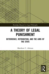 A Theory of Legal Punishment_cover