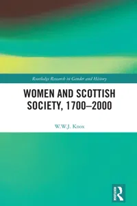 Women and Scottish Society, 1700–2000_cover