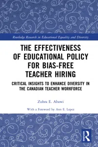 The Effectiveness of Educational Policy for Bias-Free Teacher Hiring_cover