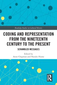 Coding and Representation from the Nineteenth Century to the Present_cover