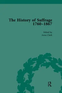 The History of Suffrage, 1760-1867 Vol 6_cover