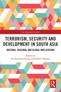 Terrorism, Security and Development in South Asia_cover