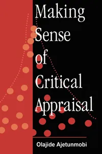 Making Sense of Critical Appraisal_cover