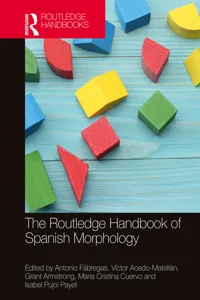 The Routledge Handbook of Spanish Morphology_cover