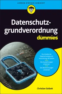 Datenschutzgrundverordnung für Dummies_cover