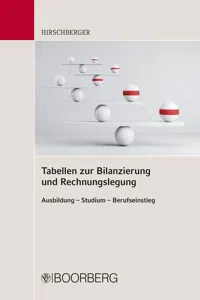 Tabellen zur Bilanzierung und Rechnungslegung_cover