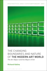 The Changing Boundaries and Nature of the Modern Art World_cover
