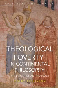 Theological Poverty in Continental Philosophy_cover