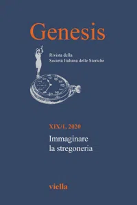 Genesis. Rivista della Società italiana delle storiche Vol. 19/1_cover