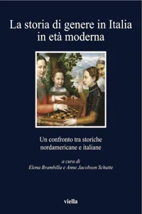 La storia di genere in Italia in età moderna_cover