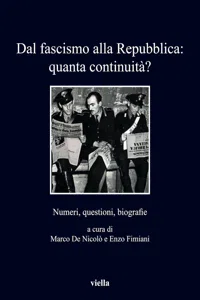 Dal fascismo alla Repubblica: quanta continuità?_cover