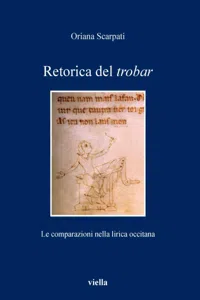 Retorica del trobar_cover