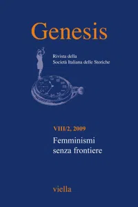 Genesis. Rivista della Società italiana delle storiche Vol. 8/2_cover