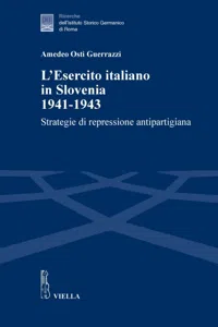 L'Esercito italiano in Slovenia 1941-1943_cover