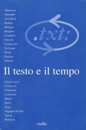 Critica del testo (1998) Vol. 1/1