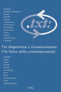 Critica del testo Vol. 5/1_cover