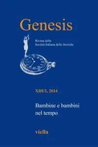 Genesis. Rivista della Società italiana delle storiche Vol. 13/2_cover