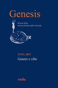 Genesis. Rivista della Società italiana delle storiche Vol. 16/1_cover