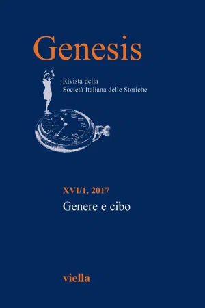 Genesis. Rivista della Società italiana delle storiche (2017) Vol. 16/1