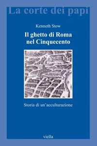 Il ghetto di Roma nel Cinquecento_cover