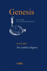 Genesis. Rivista della Società italiana delle storiche Vol. 16/2_cover