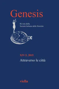 Genesis. Rivista della Società italiana delle storiche Vol. 14/2_cover