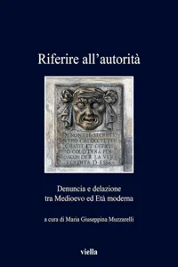 Riferire all'autorità_cover