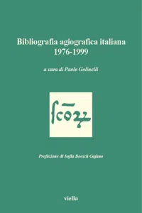 Bibliografia agiografica italiana 1976-1999_cover