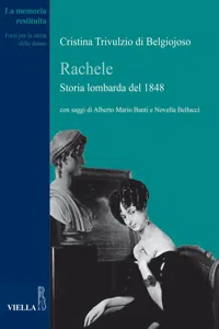 Rachele. Storia lombarda del 1848_cover