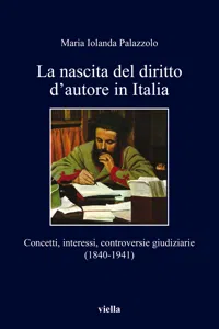 La nascita del diritto d'autore in Italia_cover