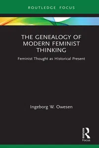 The Genealogy of Modern Feminist Thinking_cover