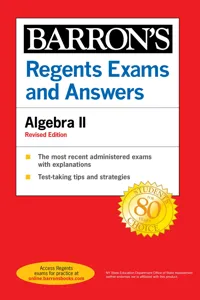 Regents Exams and Answers: Algebra II Revised Edition_cover