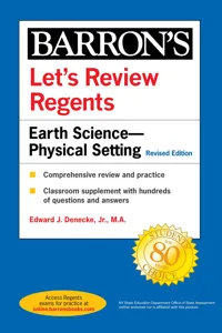 Let's Review Regents: Earth Science--Physical Setting Revised Edition_cover